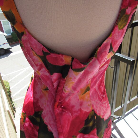 #359  NEW WOMEN'S SATIN EVENING DRESS BY VERSACE  (SIZE 14US / 18UK) - Picture 2 of 2